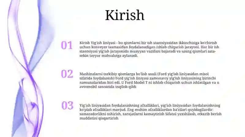 Mashinalarni Tarkibiy Qismlarga Bo‘Lish Usuli ( Osma Konveyr Misolida) 2