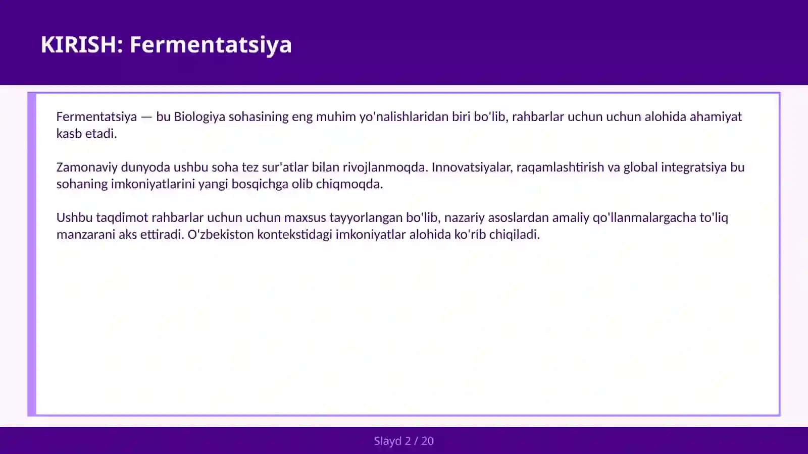 Fermentatsiya 2