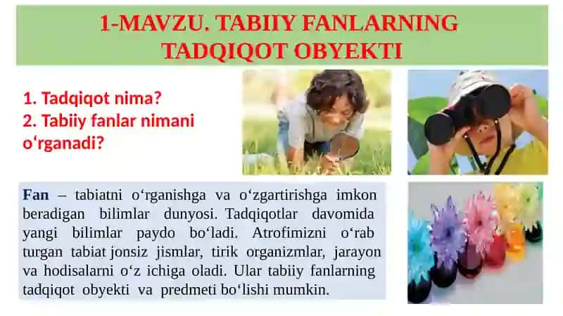 TABIIY FANLAR 2
