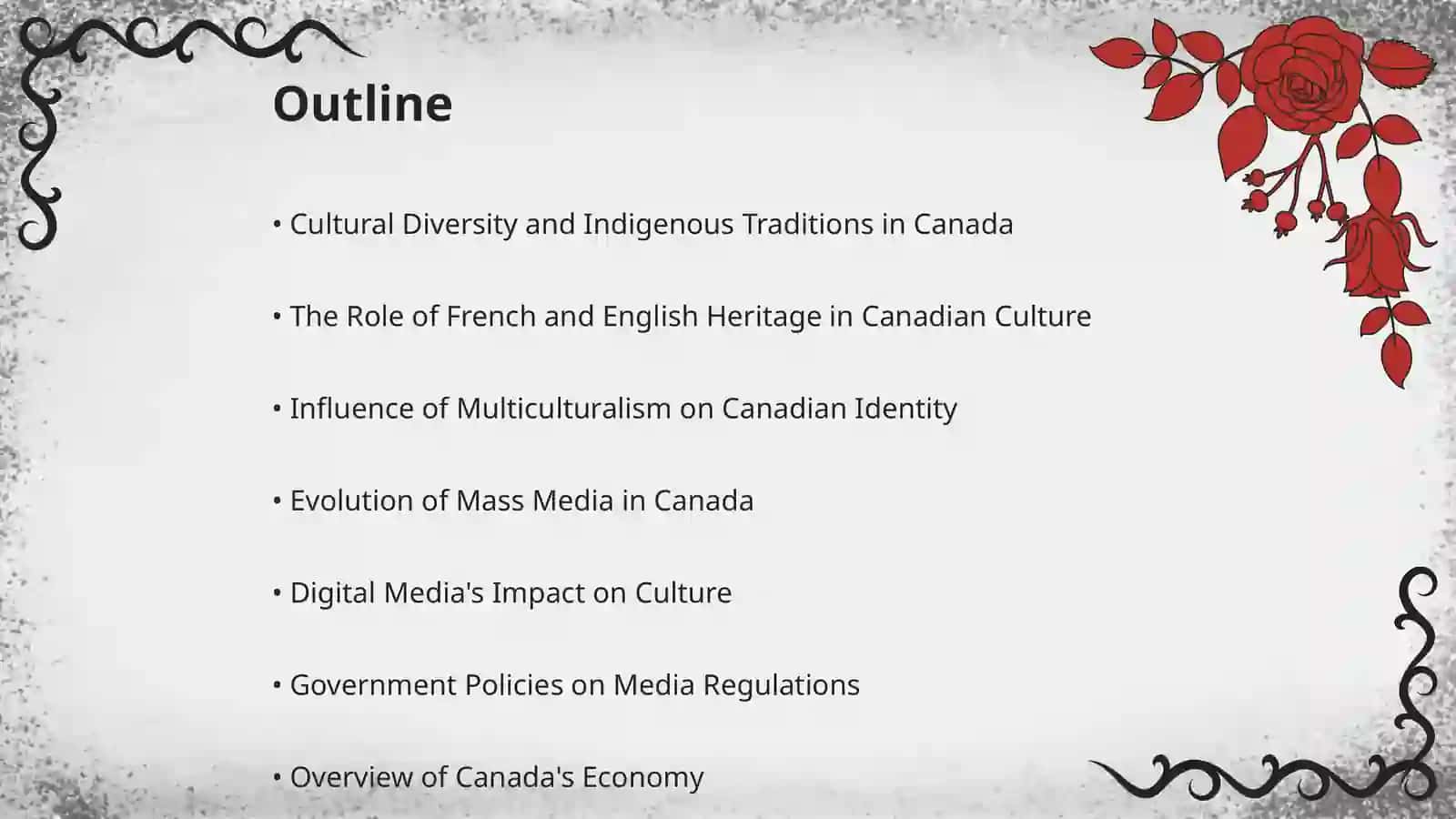 The culture and traditions of Canada Mass Media economy sport in Canada 2