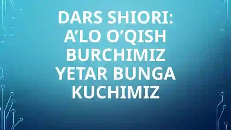 O'quv so'rovlari 2
