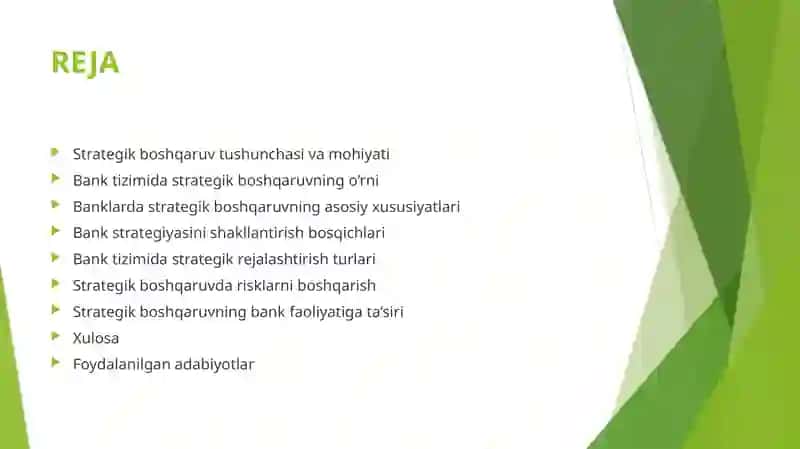 Banktizimidastrategikboshqaruvningxususiyatlari 2