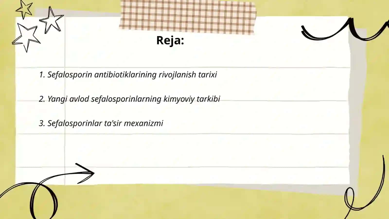 Sefalosporin antibiotiklarining yangi avlod vakillari 2