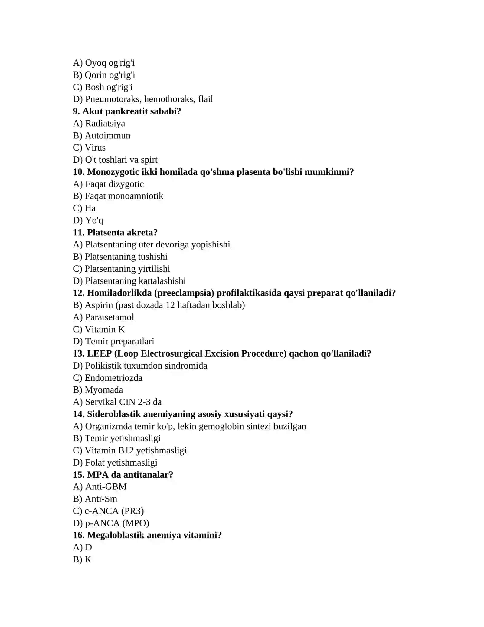 Sitologiya Savollari 2