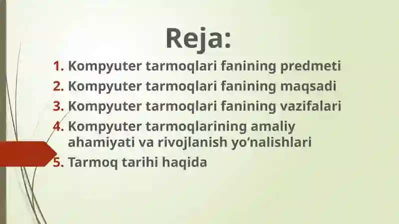 Kompyuter tarmoqlari 2
