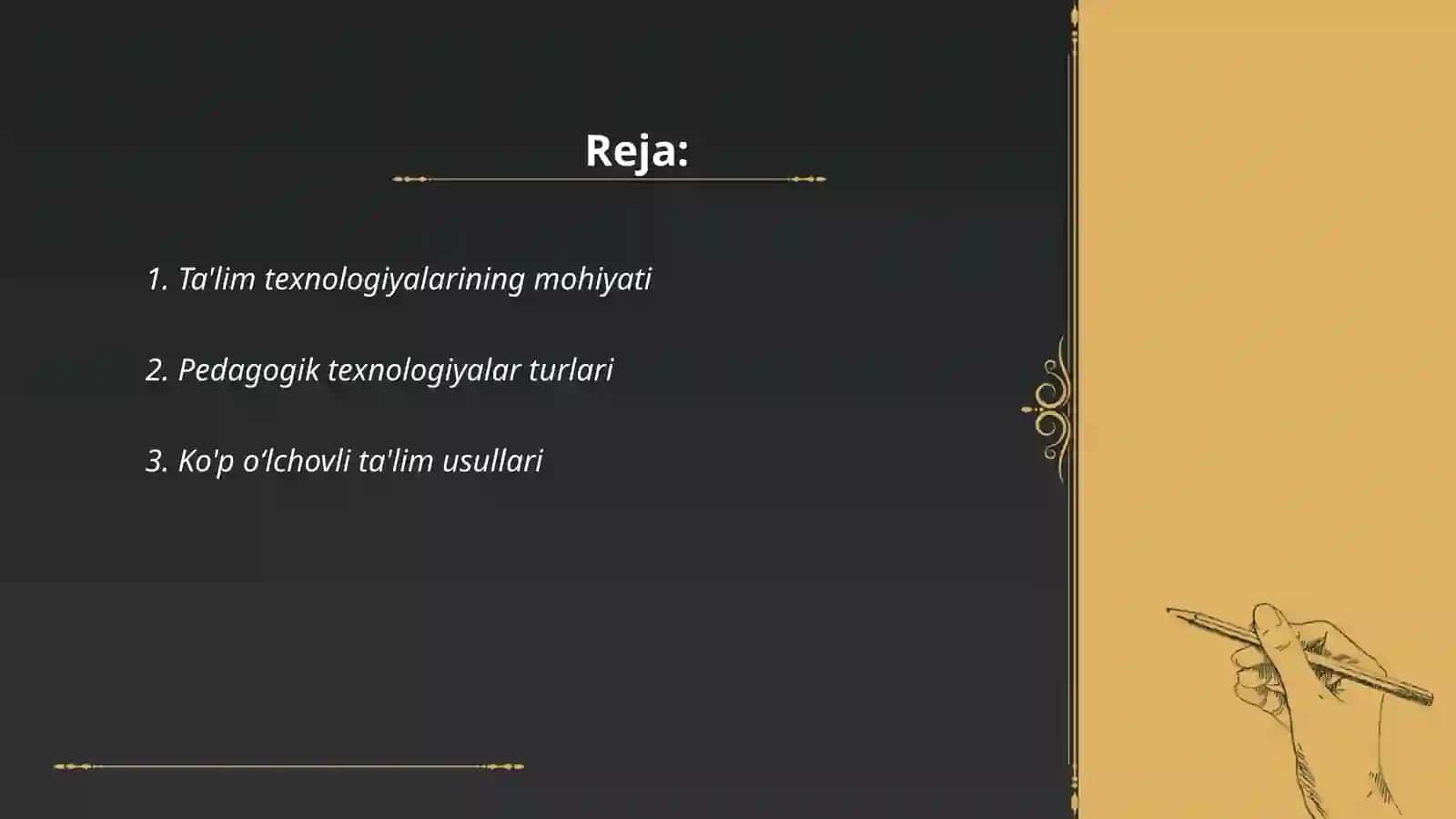 Pedagogik texnologiyalar koʻp oʻlchovli tushuncha sifatida 2