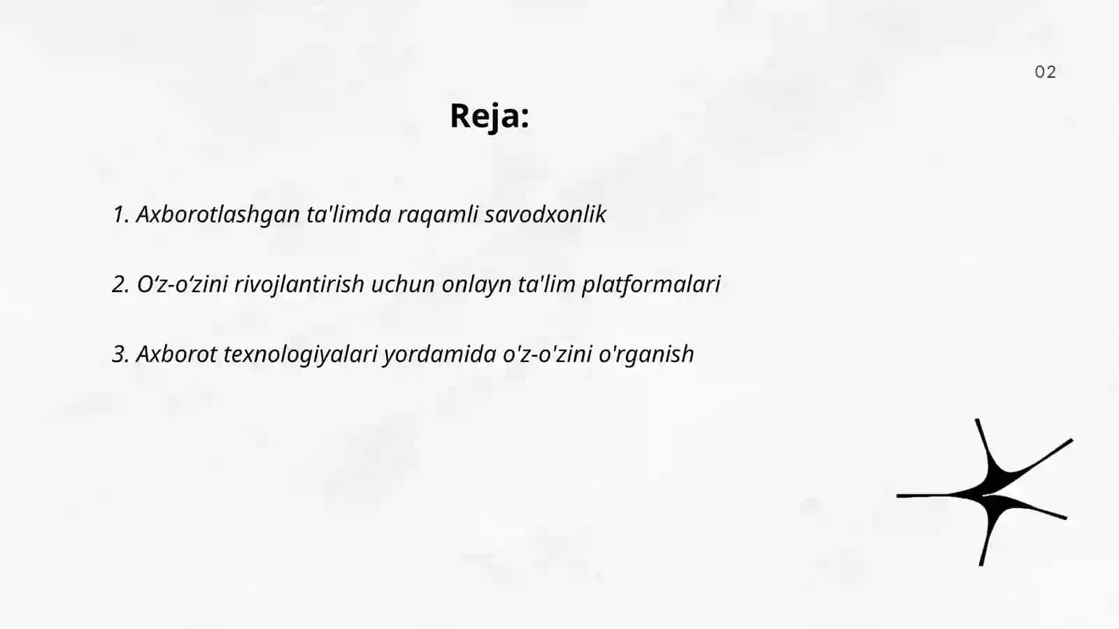 Axborotlashgan ta'limda raqamli savodxonlik 2