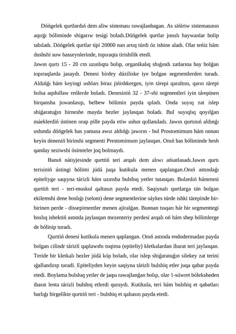 Jawın qurtı hám onıń topıraqdaǵı áhmiyeti 2