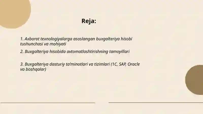 Axborot texnologiyalarga asoslangan buxgalteriya hisobi shakli 2