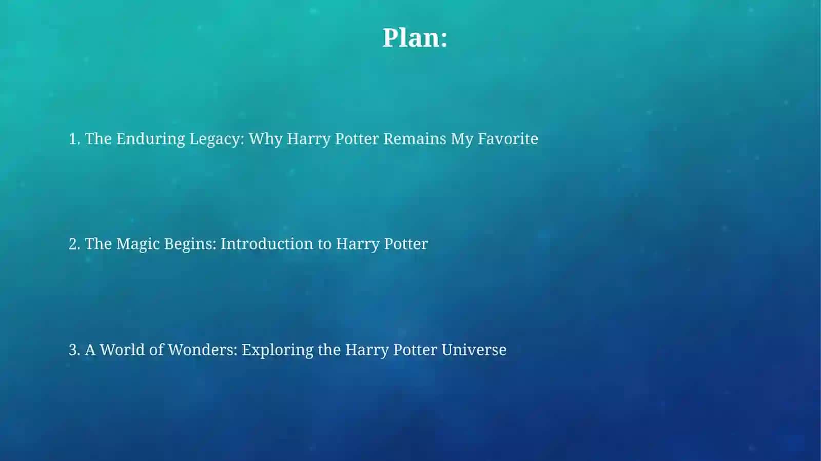 The Enduring Legacy: Why Harry Potter Remains My Favorite 2