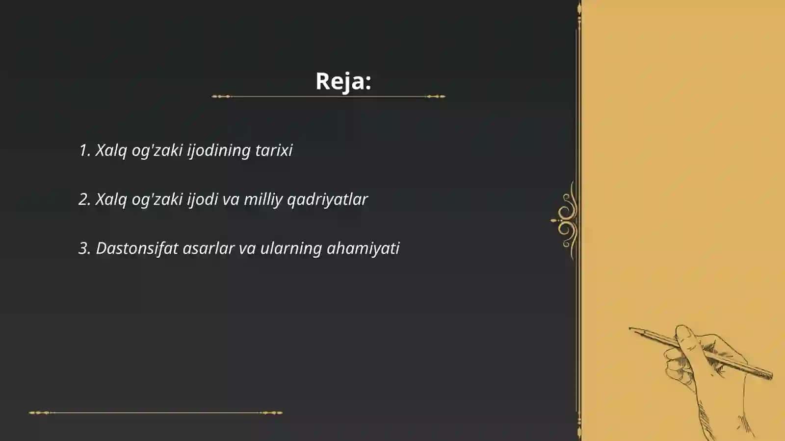 Xalq og'zaki ijodi 2