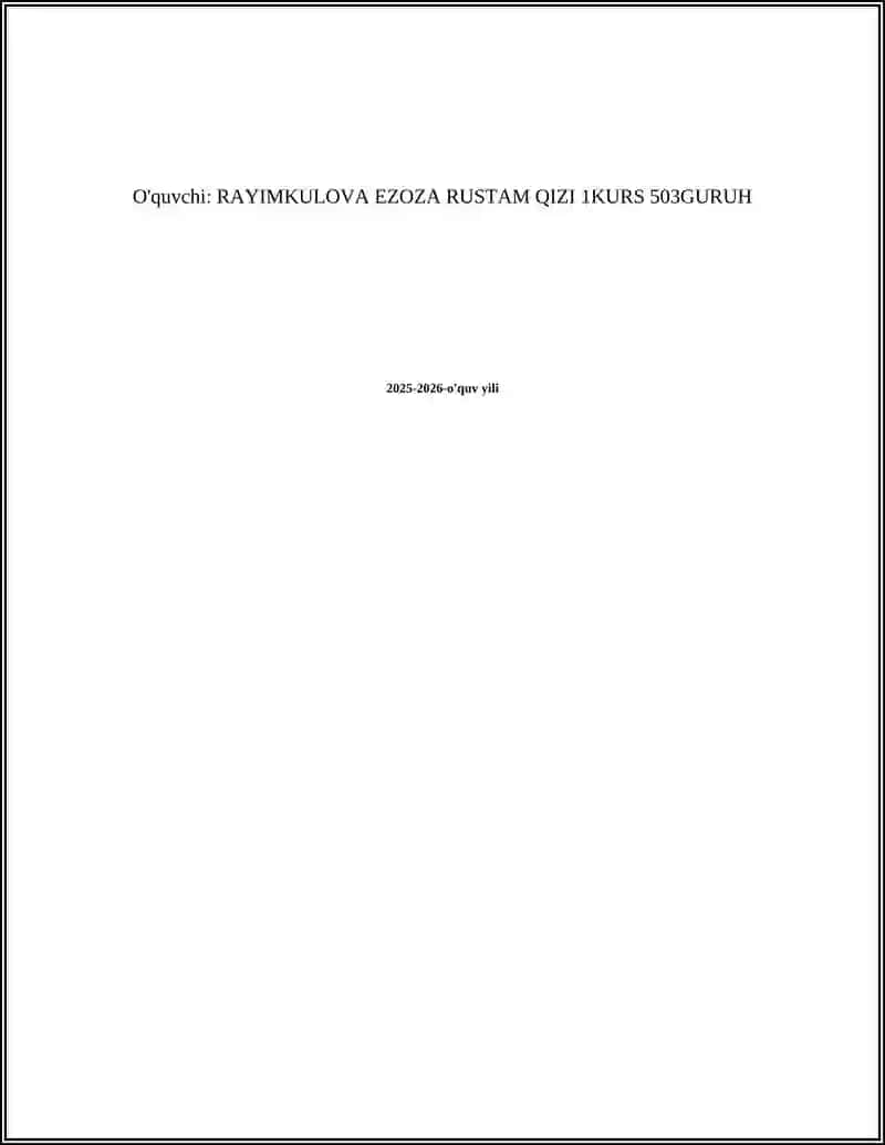 Milliy G'oyaning Shakllanishida "Iqtisodiyot Nazariyasi" Fanining Roli va Ahamiyati 2