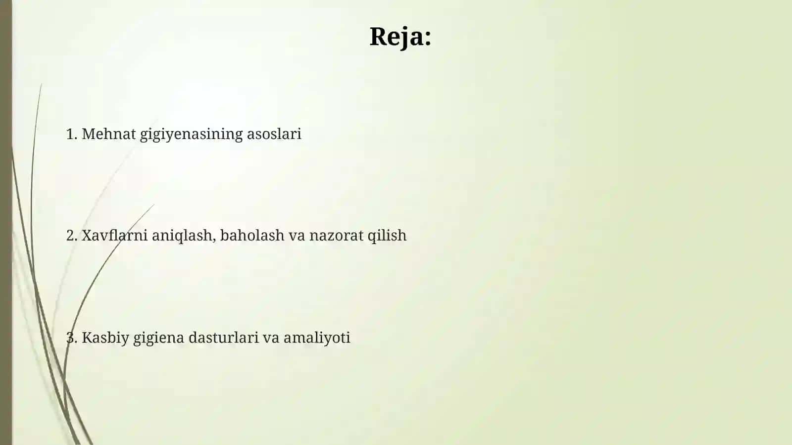 Mexnat Gigiyenasi 2