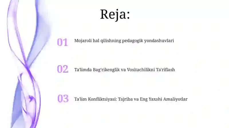 Ta'lim Konfliktsiyasi: Tajriba va Eng Yaxshi Amaliyotlar 2