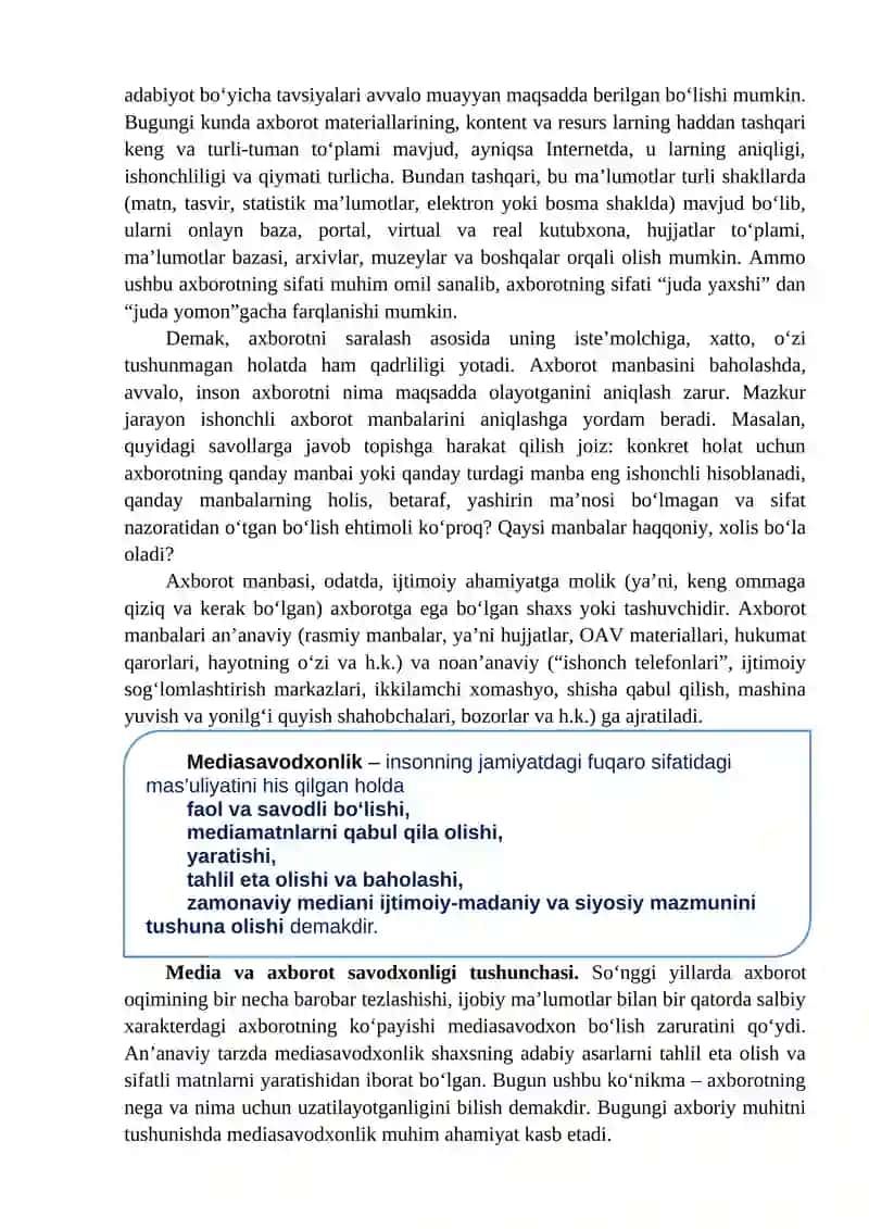 MAKTAB RAHBARI VA XODIMLARIDA MEDIASAVODXONLIKNI SHAKLLANTIRISH 2