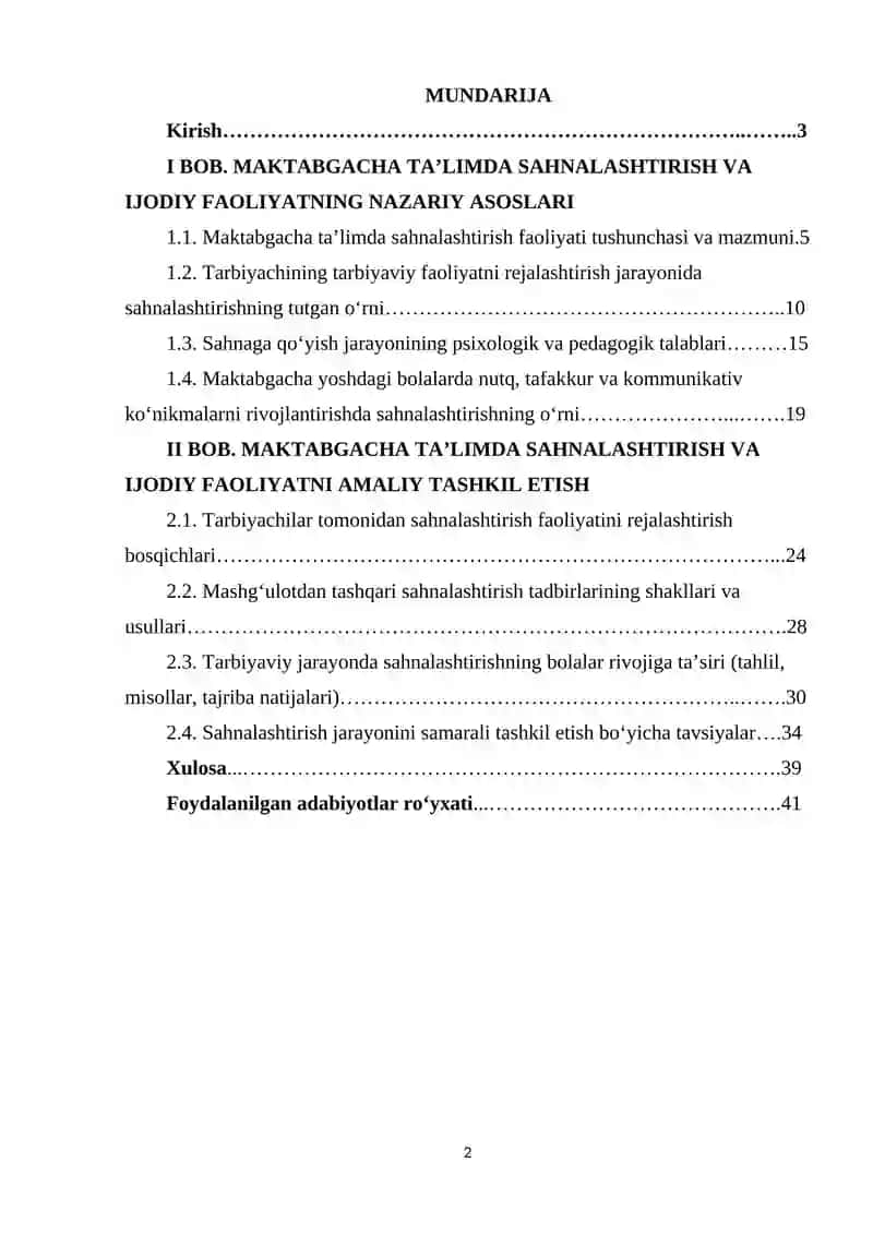 Maktabgacha taʼlimda sahnalashtirish va ijodiy faoliyatga oʻrgatish fanining yosh avlodga barkamol inson qilib tarbiyalashdagi roʻli.docx 2