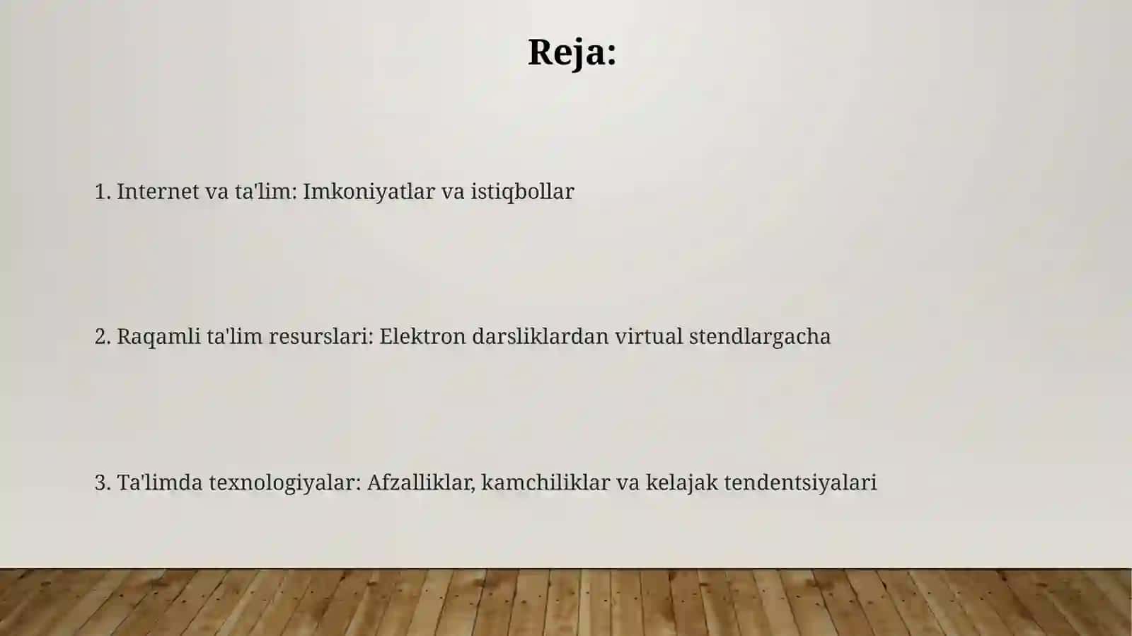 Internet va ta'lim: Imkoniyatlar va istiqbollar 2