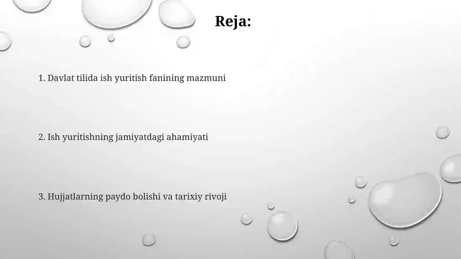 Davlattilidaishyuritishfanigakirish2.Hujatlarnipaydobolishivatarixi 2