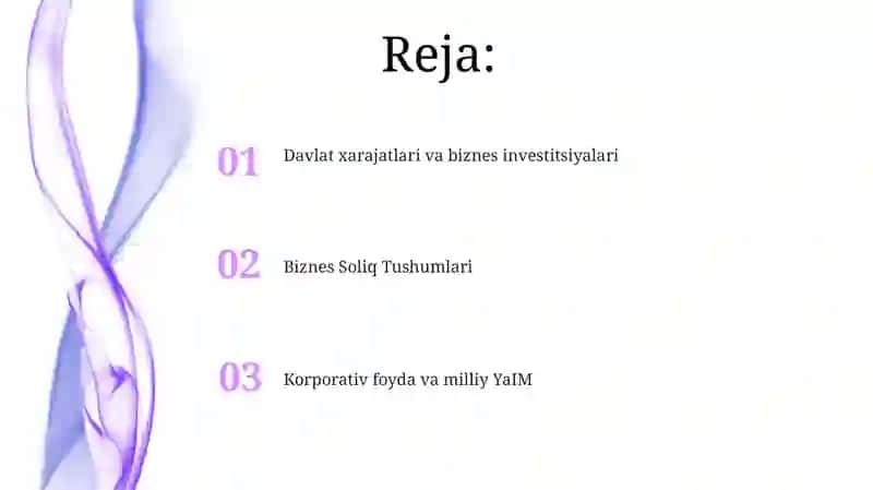 Xoʻjalik yurituvchi subʼektlar moliyasi - davlat moliyaviy salohiyatining asosi 2