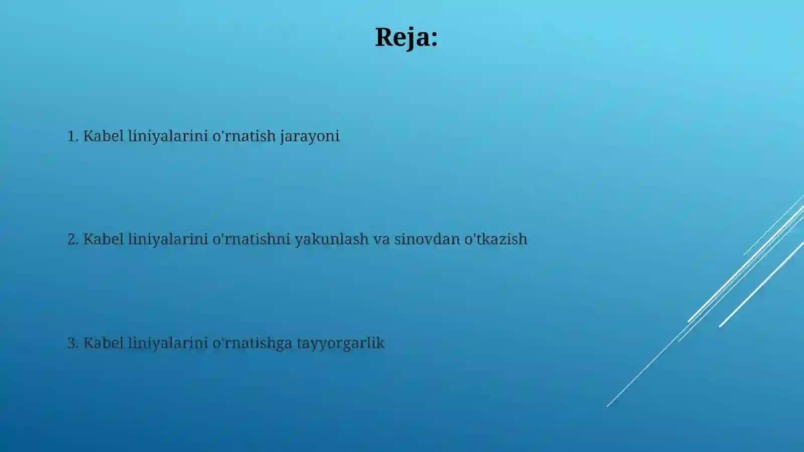 Kabelliniyalariningmontaji 2