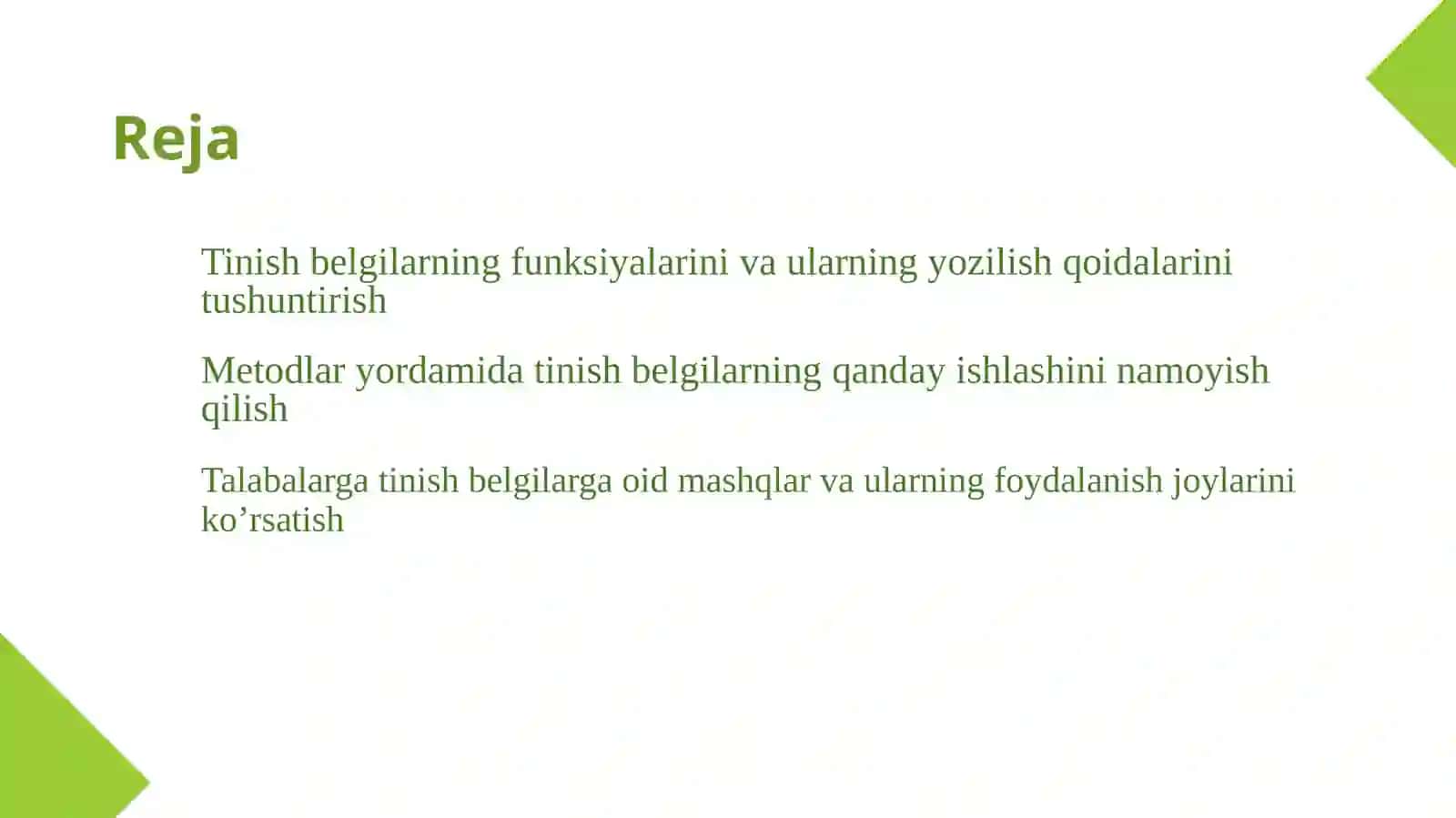 O’qish savodxonligi darslarida tinish belgilarga doir bilimlarni shakillantirish 2