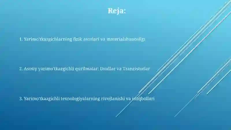 Yarimo'tkazgichlarning Fizikasoslarivaelektronqurilmalarda Giroli 2