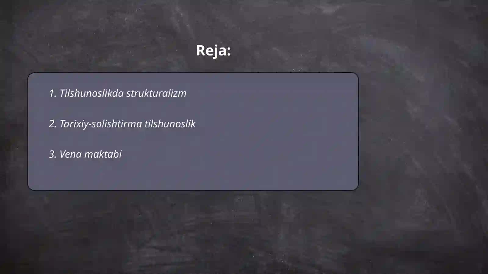 Tilshunoslik tarixdagi yo'nalishlar va maktablar 2