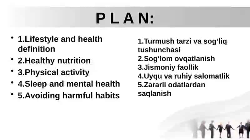 Lifestyle and Health Essay Presentation Convert your essay on lifestyle impact on health into a presentation, focusing on key points and supporting data 2