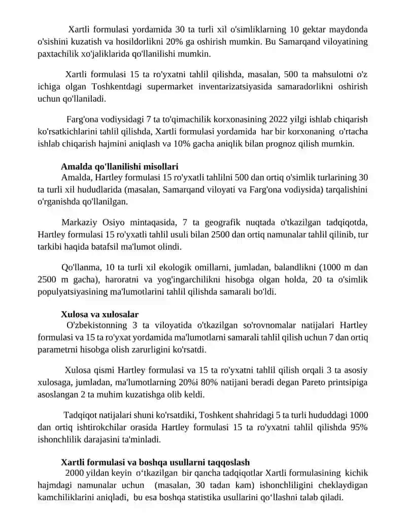 Xartli formulasi 2
