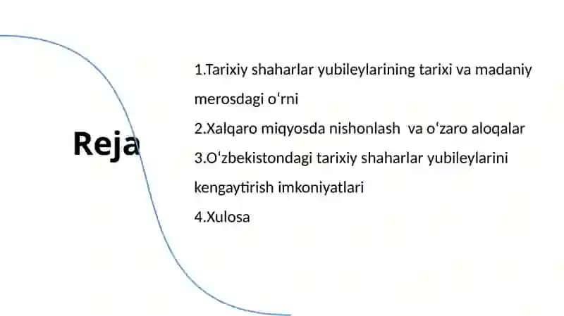 Tarixiy shaharlar yubileylari 2