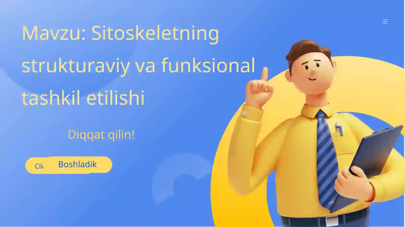 Sitoskeletning strukturaviy va funktsional tashkil etilishi 2