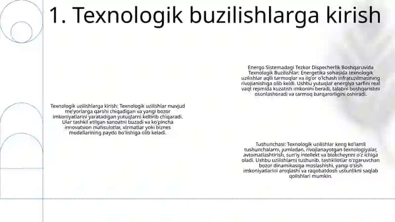 Energo Sistemadagi Tezkor Dispecherlik Boshqaruvida Texnolagik Buzilishlar 2