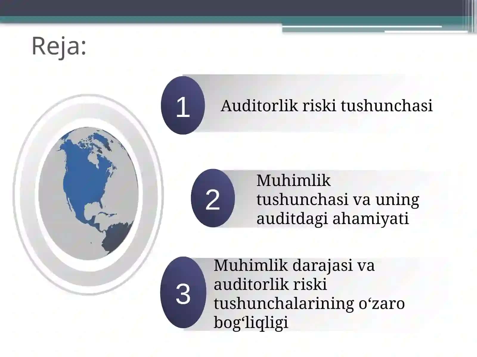 Auditorlik riski tushunchasi 2