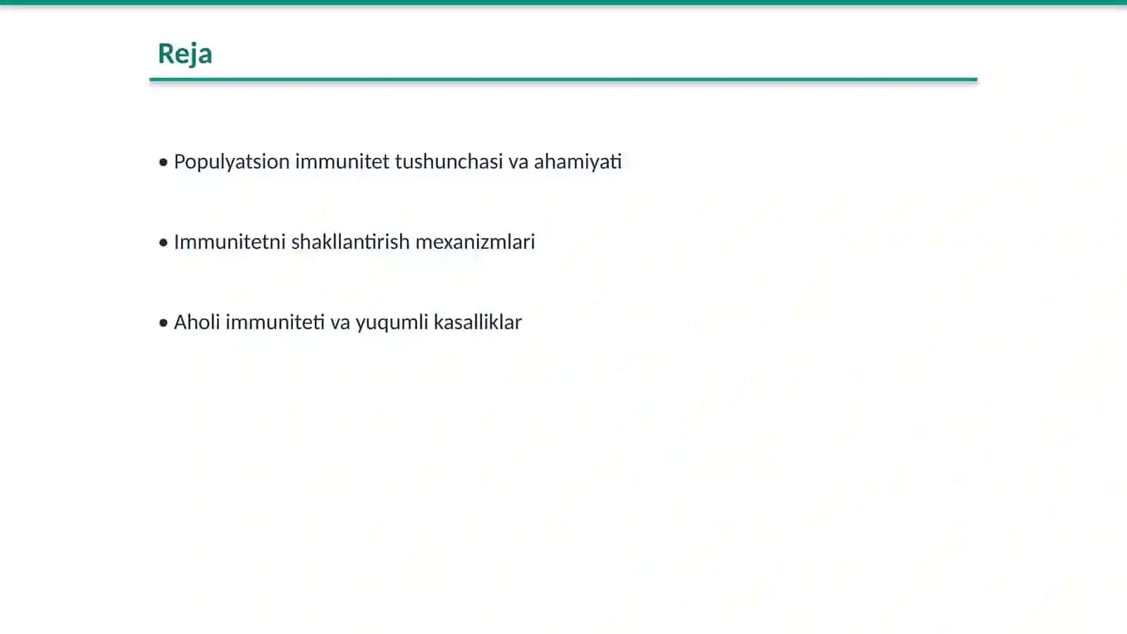 Aholi orasida populyatsion immunitetni shakllantirishning nazariy asoslari 2