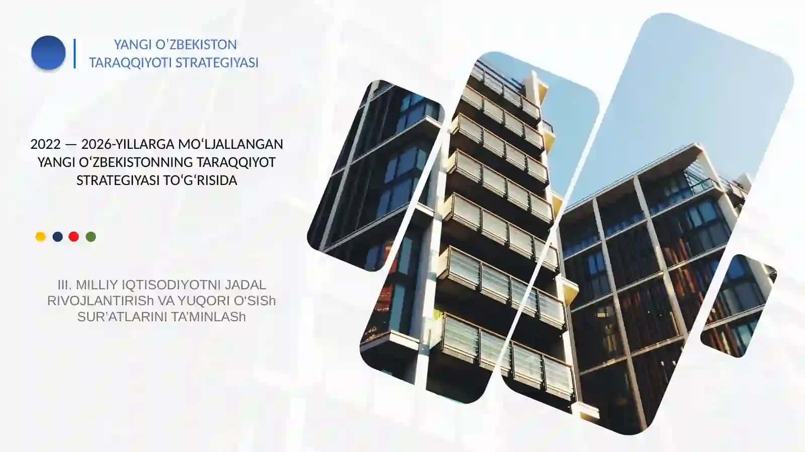 YANGI O’ZBEKISTON TARAQQIYOTI STRATEGIYASI 2