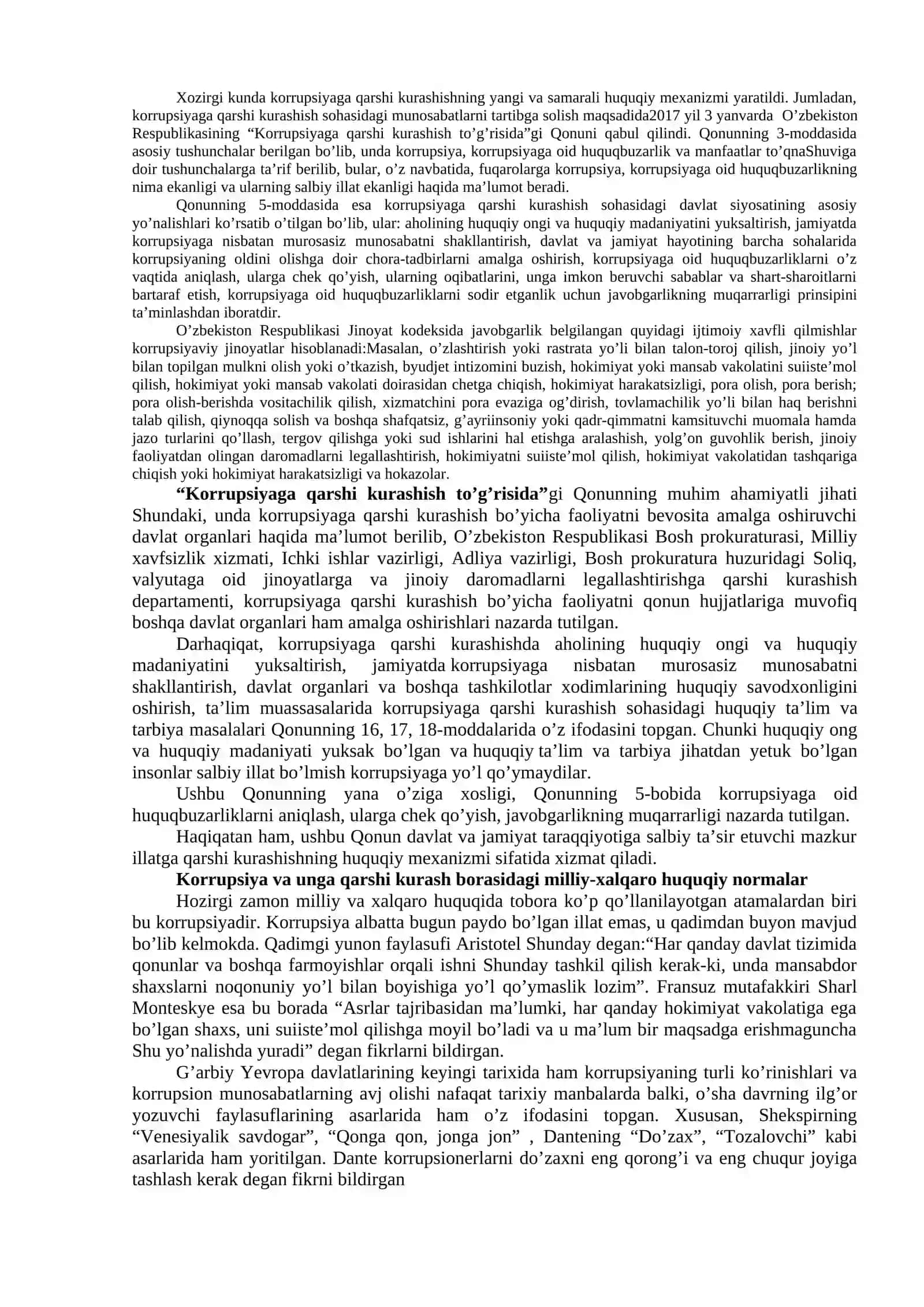 Global korrupsiya ijtimoiy madaniy inqiroz oqibati 2