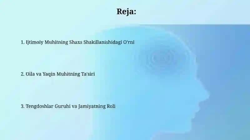 Ta'lim Muassasalari va Shaxsning Shakllanishi 2