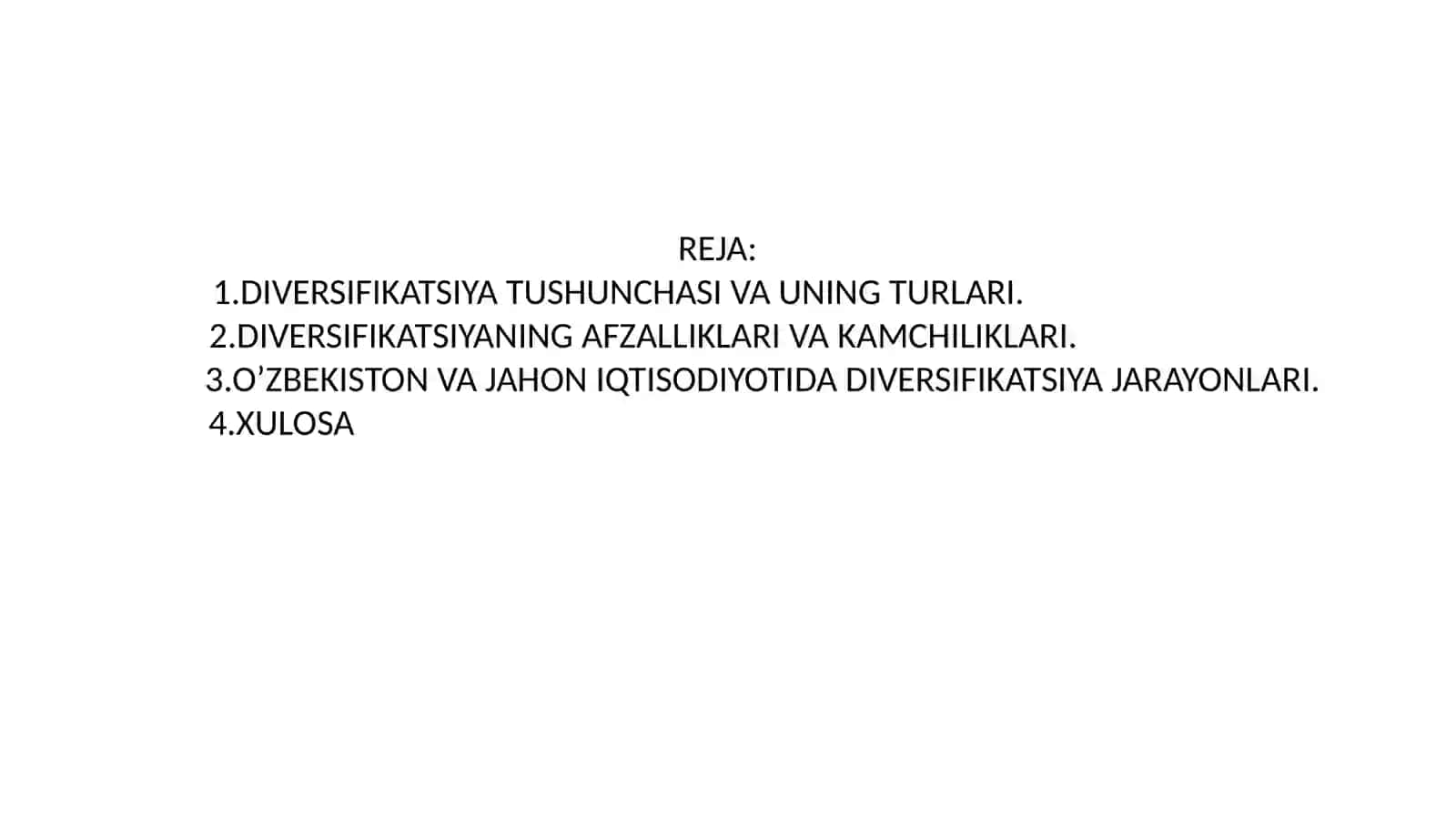 Diversifikatsiya 2