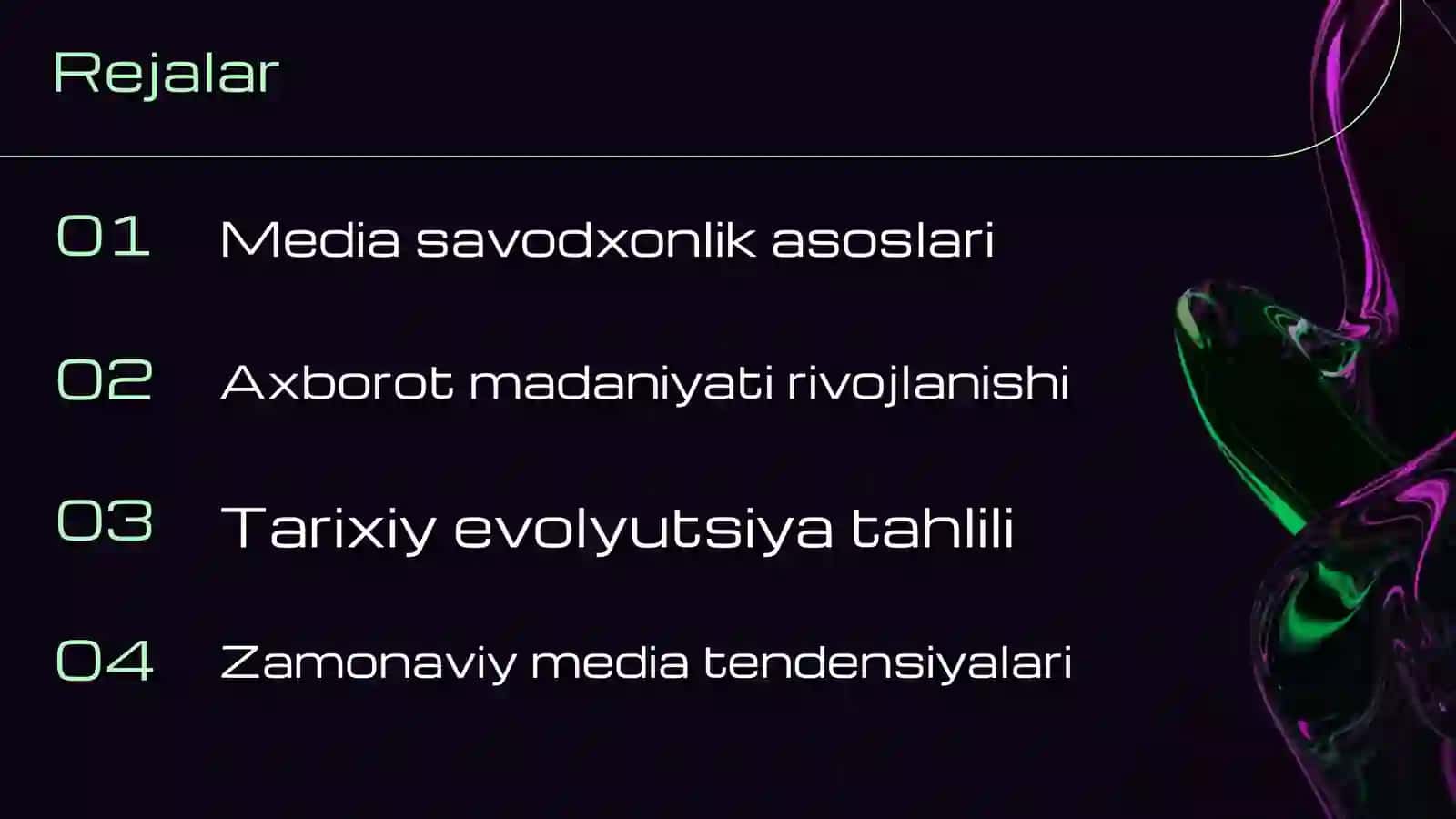 MEDIA SAVODXONLIK VA AXBOROT MADANIYATI TARIXIY EVOLYUTSIYASI 2