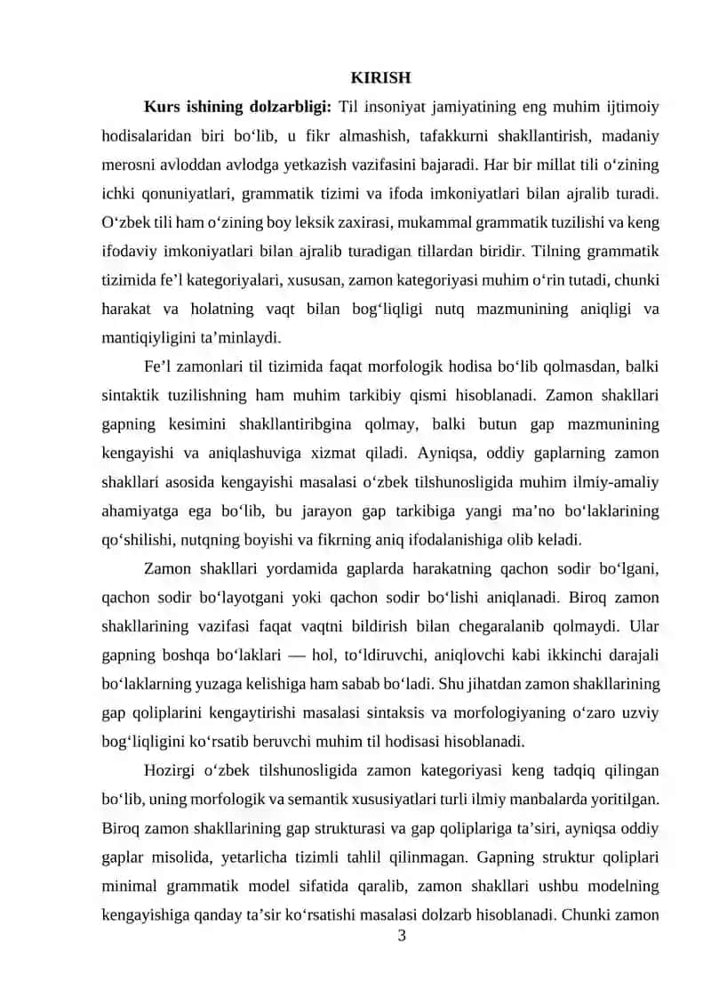 ZAMON SHAKLLARINING GAP QOLIPLARINI KENGAYTIRISHI 2