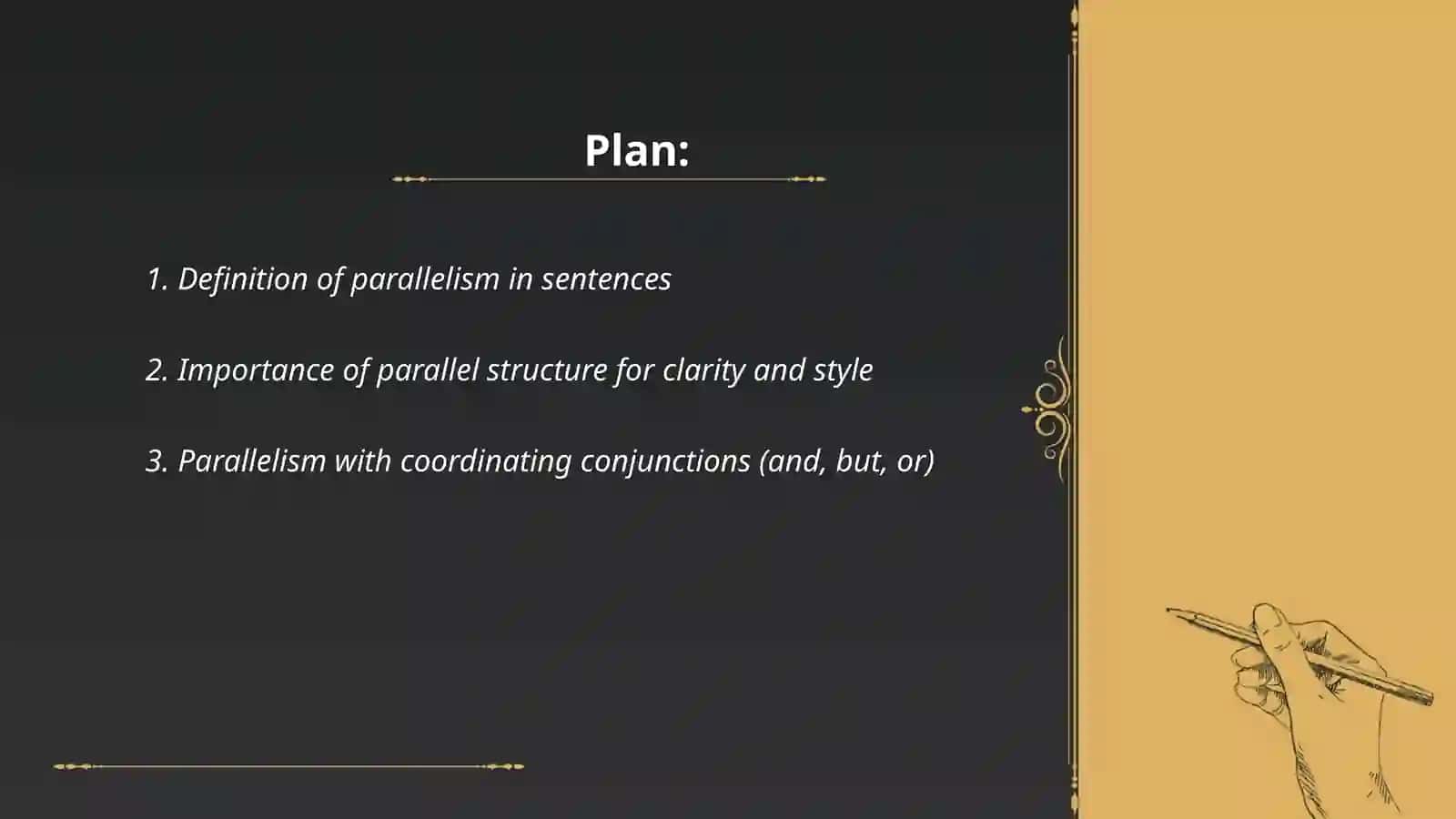 Parallelism sentences 2