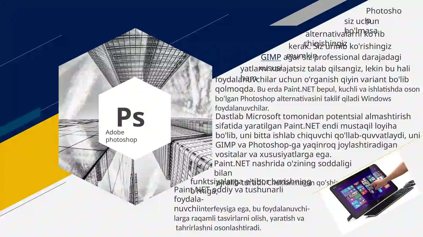 Avtomatlashtirilgan loyihalash tizimlarining texnik sohalarda qo’llanilishi. Kompas 3D dasturi. Dastur interfeysi 3D grafikasi. 3D modelida rjnstruktor xujjatlarini tayorlash 2
