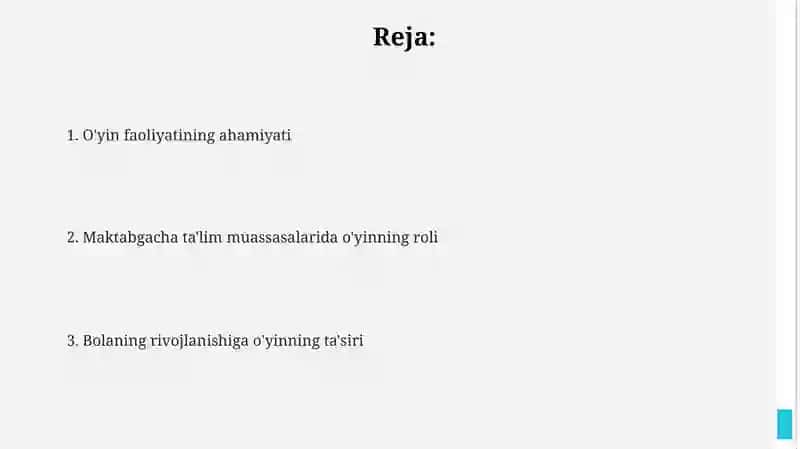Nutq rivojlanishi 2