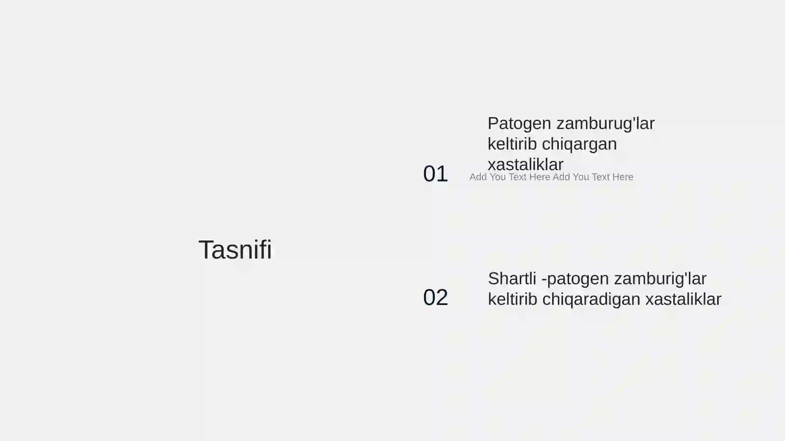 Zamburug'larga qarshi dori vositalari 2