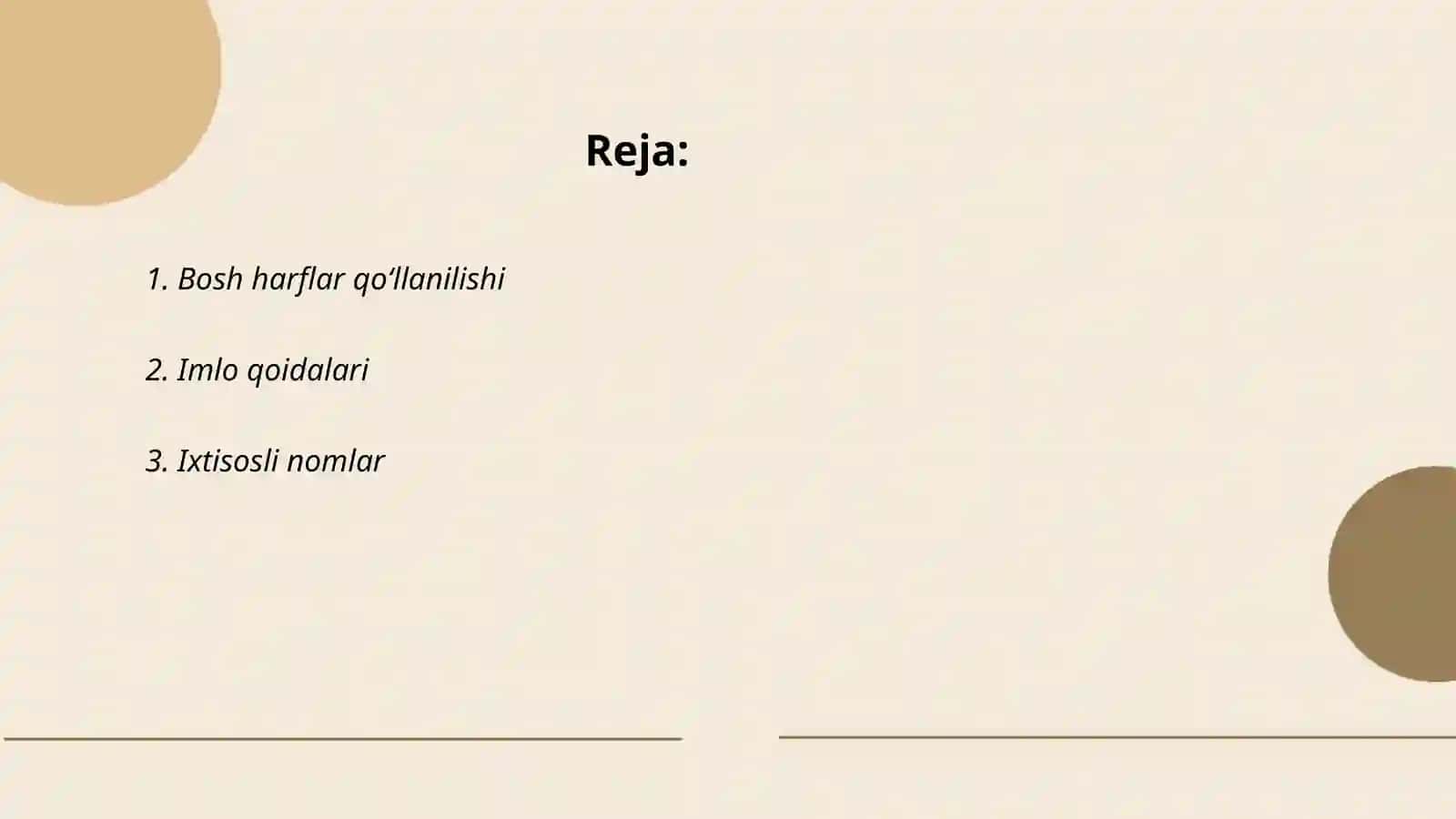 Bosh Harflar Imlosi 2
