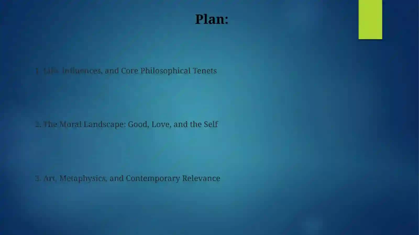 The Philosophy of Iris Murdoch 2