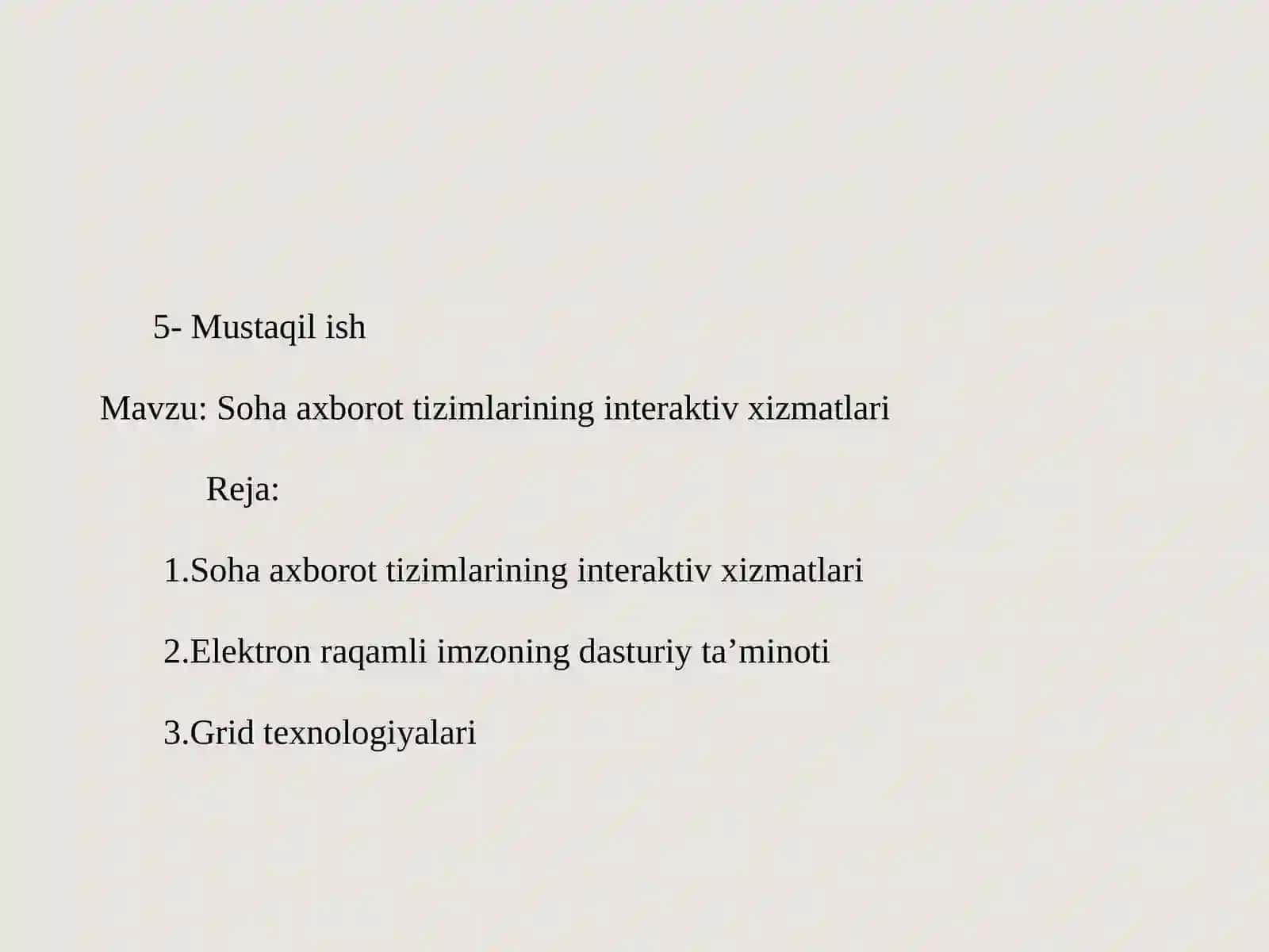 Interaktivlik sohalari 2