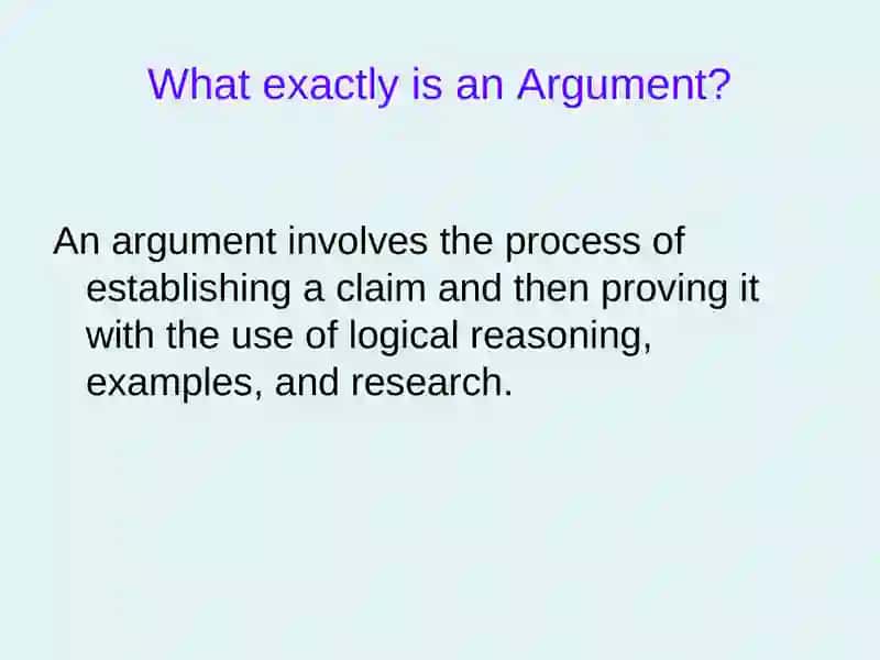 The Argumentative Essay 2