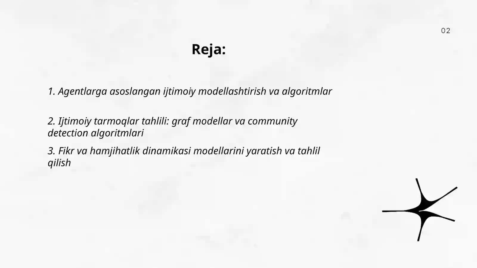Ijtimoiy Fanlar Sohalardagi Masalalarga Mos Modellar va Algoritmlar 2