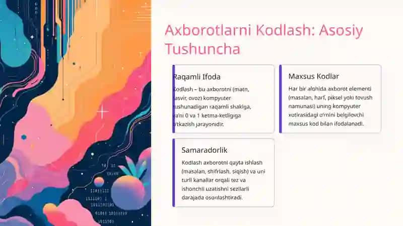 Axborotlarni Kodlash Usullari 2